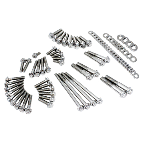 Feuling - Feuling 12 Point Primary/Transmission Stainless Steel Kit - 3028