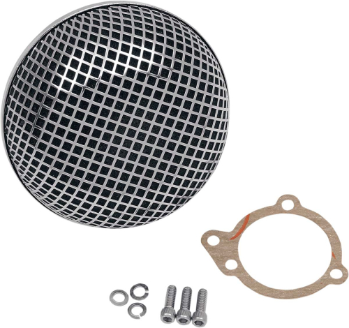 Drag Specialties - Drag Specialties Bob Retro Style Air Cleaner for CV and Delphi Fuel-Injected Applications - 14-0110CV