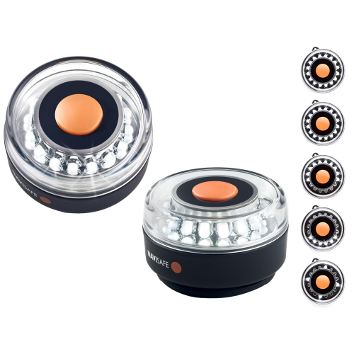 Navisafe - Navisafe Navilight All-White 5 Mode 360&deg; 2NM w/Magnet Base