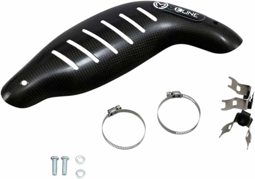 Moose Racing - Moose Racing Pipe Guards By ELINE for 4-Stroke - Stock - 1861-1347