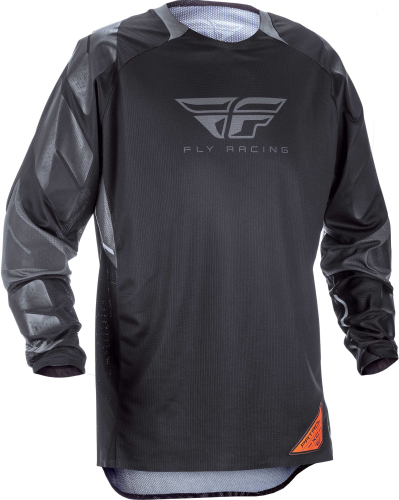 Fly Racing - Fly Racing Patrol XC Jersey - 371-670L - Black/Gray - Large