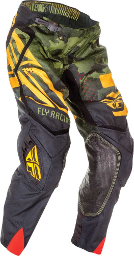 Fly Racing - Fly Racing Evolution 2.0 Code Pants - 369-13728S - Black/Orange/Green Camo - 28