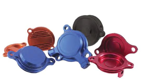 Hammerhead Designs - Hammerhead Designs Oil Filter Cover - Gold - 60-0102-00-50