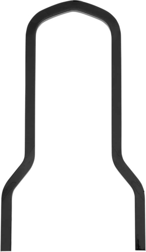 Drag Specialties - Drag Specialties Square Sissy Bar - Short - 10in. - Black - 1501-0529