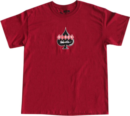Klock Werks - Klock Werks Traditional Logo T-Shirt - KWAP0019 - Red - X-Large