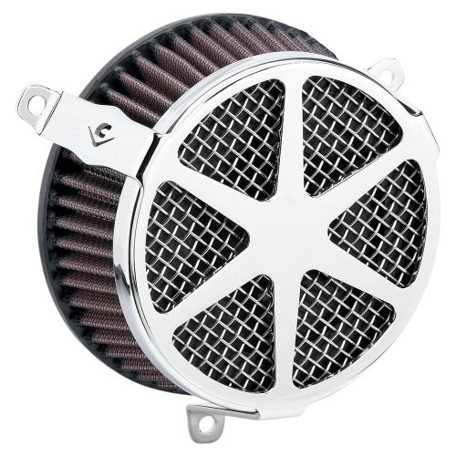 Cobra - Cobra Spoke Air Cleaner Kit - Chrome - 606-0100-04