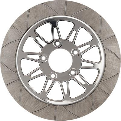 Lyndall Racing Brakes - Lyndall Racing Brakes Omega Lug-Drive Brake Rotor - 11.8in. - Chrome - 118FC10C