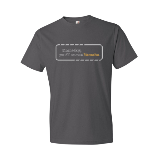 Yamaha Collection - Yamaha Collection Yamaha Someday T-Shirt - NP21S-M1795-S - Charcoal - Small