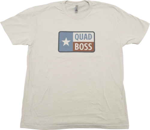 QuadBoss - QuadBoss Texas T-Shirt - N6210L-SAND - Tan - Large