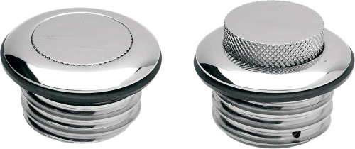 Drag Specialties - Drag Specialties Pop-Up Gas Cap - Vented - Chrome - 03-0328-A1