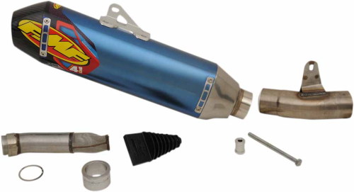 FMF Racing - FMF Racing Factory 4.1 RCT Slip-On - Anodized Blue - 041546