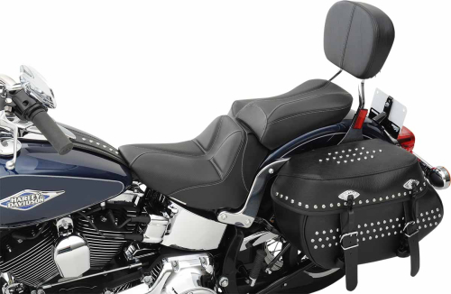 Saddlemen - Saddlemen Dominator Solo Seat Pillion Pad - Smooth SaddleHyde - 806-23-0162