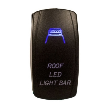 Dragonfire Racing - Dragonfire Racing Roof LED On/Off Switch - Blue - 521395