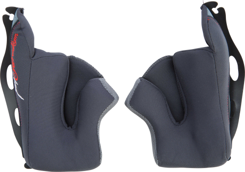 Fly Racing - Fly Racing Cheek Pads for Paradigm Helmets - Md-2XL (55mm) - CHK PAD M-XX 55MM PR