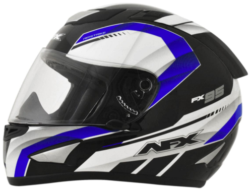 AFX - AFX FX-95 Airstrike Helmet - 01018597 - Black/Blue Airstrike - Small
