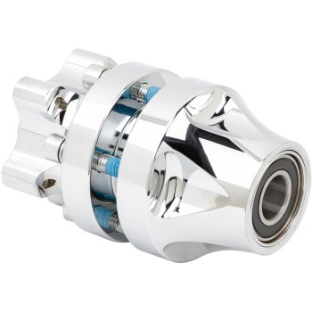Arlen Ness - Arlen Ness Front Cartridge Hub Kit Single Disc - Chrome - 71-603