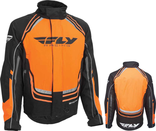Fly Racing - Fly Racing SNX Pro Youth Jacket - 470-4028YM - Black/White/Hi-Vis - Medium