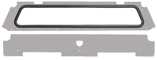 Pro Armor - Pro Armor Rear Windshield - Sparkle Silver Metallic - P141W461SSM