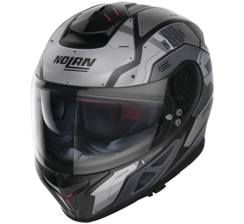 Nolan - Nolan N80-8 Starscream Helmet - N885275440326 - Flat Black/Gray - X-Large