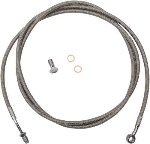 LA Choppers - LA Choppers Clutch Line - Stainless Braided - LA-8054C16