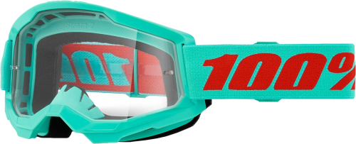 100% - 100% Strata 2 Maupiti Goggles - 50027-00020 - Maupiti/Clear Lens - OSFM
