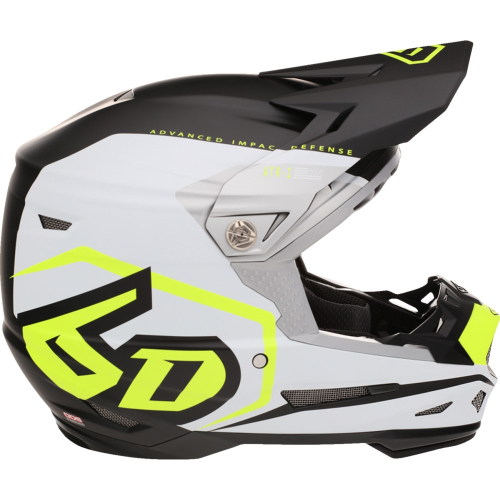 6D - 6D ATR-2 Delta Helmet - 12-3427 - Neon Yellow - Large