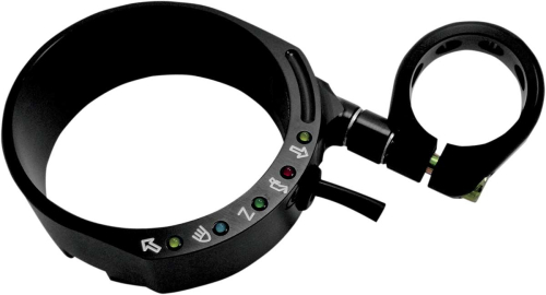 Joker Machine - Joker Machine Speedo Relocation Bracket - Black Anodized - 10-305B
