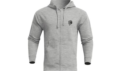 Thor - Thor Mindless Zip Up Hoodie - 3050-6314 - Heather Gray - X-Large