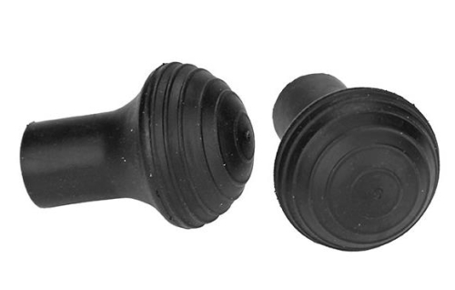 Yukon Charlies - Yukon Charlies Trekking Tips - Round Rubber Tip - 83-0118