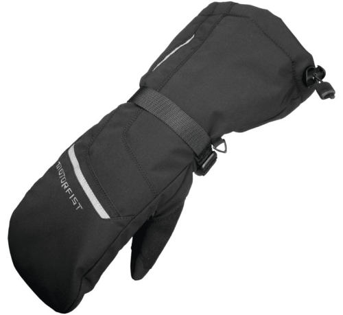 Motorfist - Motorfist Redline Mitten - MF19A-M65-BLK-XS - Black - X-Small