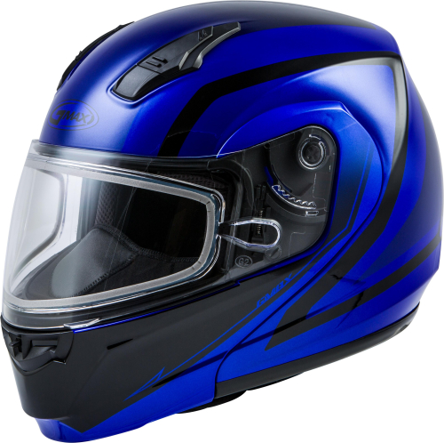 G-Max - G-Max MD-04S Docket Helmet - G2042048 - Blue/Black - 2XL