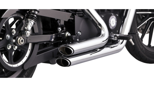Vance & Hines - Vance & Hines Shortshots PCX Staggered Exhaust System - 17333