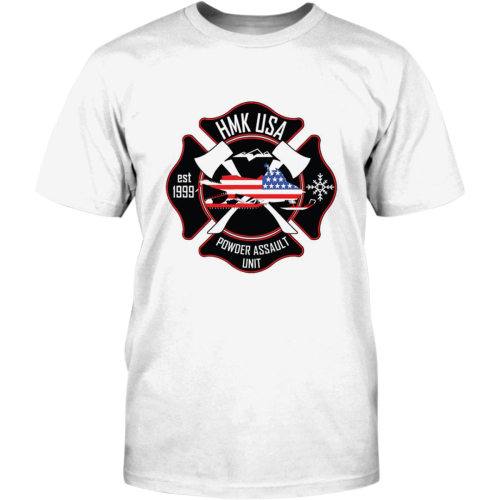HMK - HMK Fire T-Shirt - HM2SSTFIRWS - White - Small
