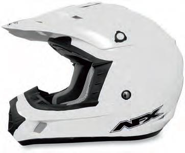AFX - AFX FX-17Y Solid Youth Helmet - 0111-0951 - White - Large