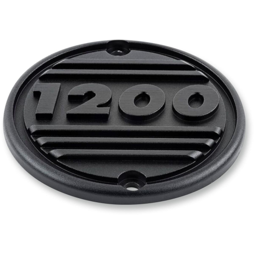 British Customs - British Customs Engine Clutch Badge - 1200 - Textured Black - BC805-005-TB
