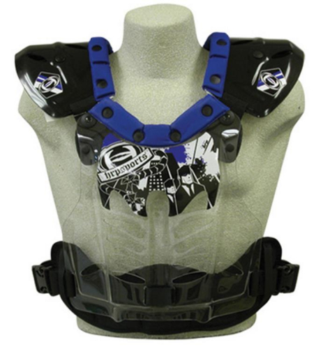 HRP Sports - HRP Sports Flak IMS Chest Protector - 06025-BL-11 - Blue - Medium