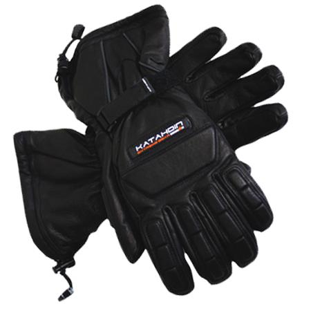 Katahdin - Katahdin Vertex Leather Gloves - 7413028 - Black - 4XL