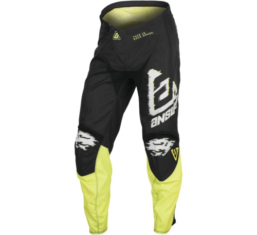 Answer - Answer Syncron Meltdown Youth Pants - 447936 - Gray/Hyper Acid/Black - 26
