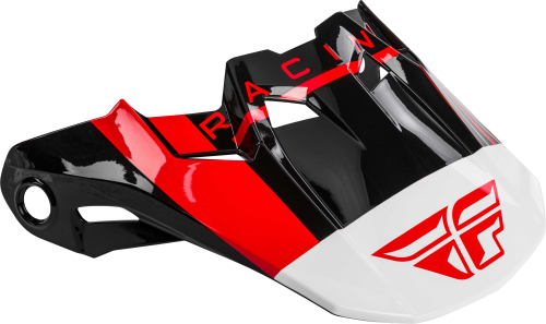 Fly Racing - Fly Racing Visor for Formula Helmets - Vector Red/White/Black - XL to 2X - 73-47233X