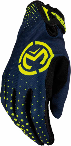 Moose Racing - Moose Racing SX1 Gloves - 3330-6561 - Navy/Hi-Vis - X-Large