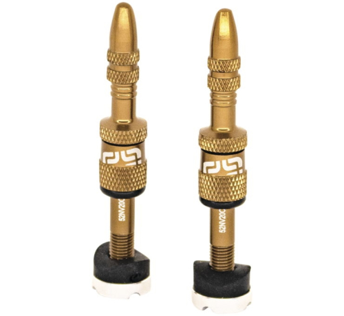 e*thirteen - e*thirteen Quickfill Tubeless Valve - 23-31mm - Bronze - TR2UNA-114