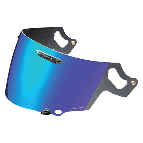 Arai Helmets - Arai Helmets Shield for Corsair-X/Signet-X/Quantum-X/Defiant-X/Regent-X Helmets - Blue - 01-1097