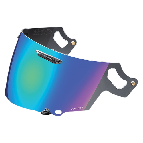 Arai Helmets - Arai Helmets Shield for Corsair-X/Signet-X/Quantum-X/Defiant-X/Regent-X Helmets - Green - 01-1098