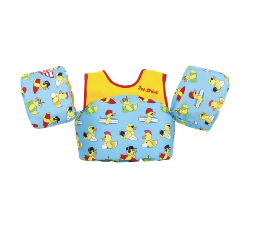 Jetpilot - Jetpilot Lil Wing Man CGA Infant Vest - JP21250DUCKCHILD - Blue - Infant Under 30 Lbs