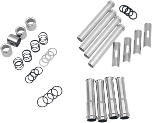 Drag Specialties - Drag Specialties Chrome Pushrod Tube Kit - 76520S6