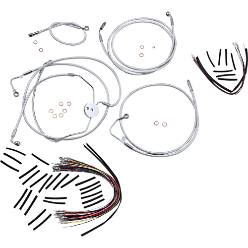 Magnum - Magnum Sterling Chromite II Handlebar Installation Kit for 12-14in. Ape - 387021