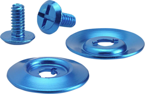 Biltwell Inc. - Biltwell Inc. Hardware Kit for Gringo S Helmet - Blue - HKBLUGSSB