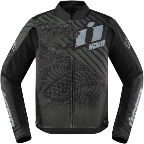 Icon - Icon Overlord SB2 Serpecant Jacket - 2820-5026 - White - 4XL