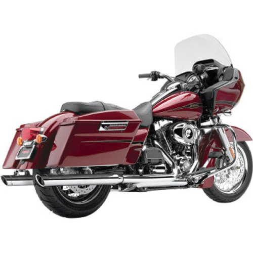 Cobra - Cobra 3in. Slashcut Slip-On Mufflers - Raven Black - 6020RB