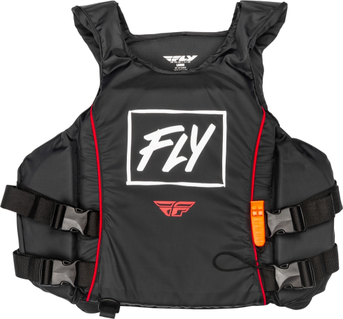 Fly Racing - Fly Racing Pullover Flotation Vest - 221-30300M - Black/White/Red - Medium